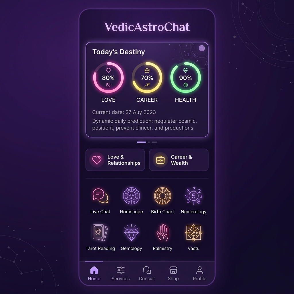 VedicAstroChat App Dashboard