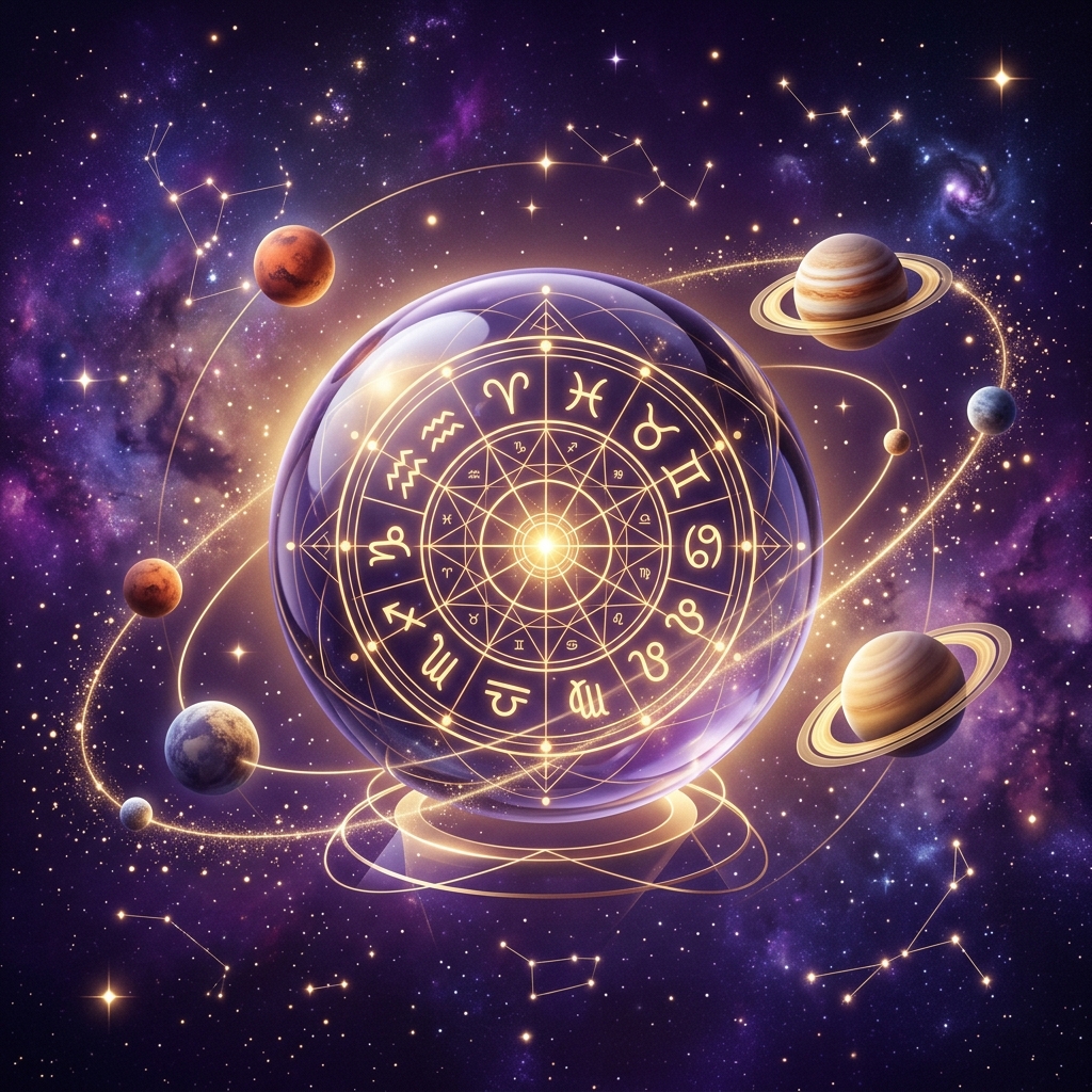 AstroChat Astrology Illustration